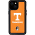 University of Tennessee-Knoxville T Logo on Orange iPhone 15 Waterproof Case